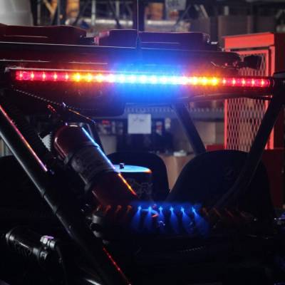 Baja Designs - Baja Designs 30 Inch Light Bar Solid Amber, Blue Center, Flashing Amber RTL-B - Image 1