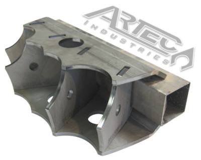 Artec Industries - Artec Crossmember Bracket Large 4 Link Tube Style Size 1.75 Inch OD Round Tube - Image 3