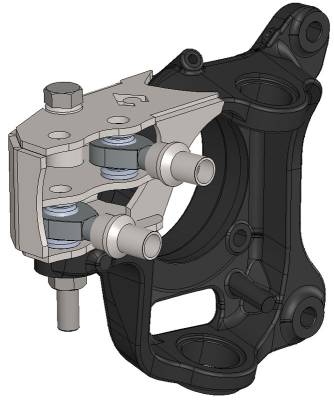 Artec Industries - Artec Crossover Weld-On High Steer Arms Superduty Knuckle 05 Plus - Image 2