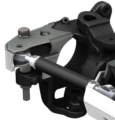 Artec Industries - Artec Full Hydro Weld-On High Steer Arms 05 Plus SuperDuty - Image 3
