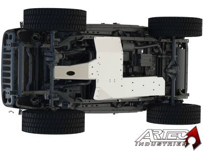 Artec Industries - Artec JK Under Armor 4 Door Bellypan Kit 12-17 Wrangler JK Unlimited Artec Industries - Image 1