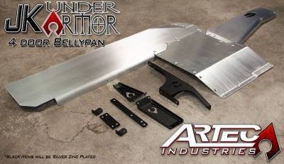 Artec Industries - Artec JK Under Armor 4 Door Bellypan Kit 12-17 Wrangler JK Unlimited Artec Industries - Image 4