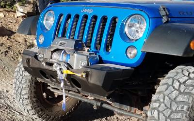 Artec Industries - Artec NightHawk Jeep JK Front Bumper - Image 1