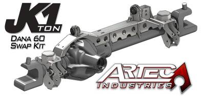 Artec Industries - Artec JK 1 Ton Front Dana 60 Swap Kit W/Daystar Bushings Artec Industries - Image 4