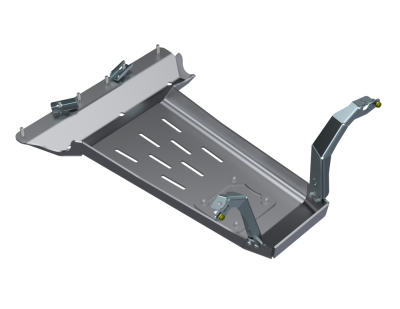Artec Industries - Artec JLU Oil Skid Only With Oil Door - 4 Door 392 Hemi Aluminum Artec Industries - Image 2
