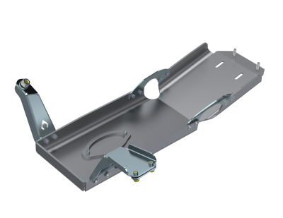 Artec Industries - Artec JLU Oil Skid Only With Oil Door 2 and 4 Door 3.6L Aluminum 18-Up Artec Industries - Image 2