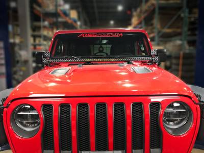 Artec Industries - Artec JL 50 Inch Led Light Bar Mount Hood - Image 3