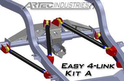 Artec Industries - Artec Easy 4 Link Kit A Tube All 1.25 Inch Rod Ends - Image 3