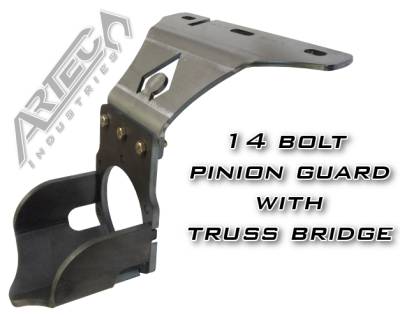 Artec Industries - Artec 14 Bolt Pinion Guard W/Truss Bridge High Artec Industries - Image 1