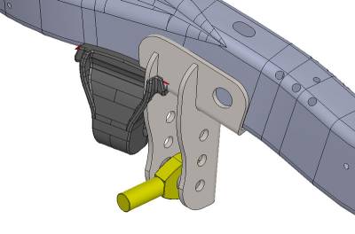 Artec Industries - Artec Jeep TJ Trackbar Mount 97-06 Wrangler TJ 2.5 3.5 Inch Stretch - Image 2