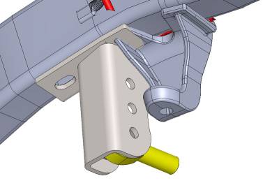 Artec Industries - Artec Jeep TJ Trackbar Mount 97-06 Wrangler TJ 2.5 3.5 Inch Stretch - Image 3