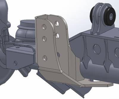 Artec Industries - Artec Raised Tracbar Bracket For TJ Front Axle - Image 1