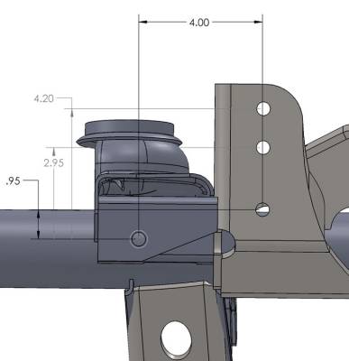 Artec Industries - Artec Raised Tracbar Bracket For TJ Front Axle - Image 2