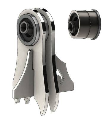 Artec Industries - Artec TJ Front Axle UCA Replacement - RockJock Johnny Joints (Both Sides) - Image 2