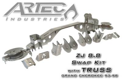 Artec Industries - Artec ZJ 8.8 Swap Kit W/Truss 93-98 Jeep Grand Cherokee Artec Industries - Image 1