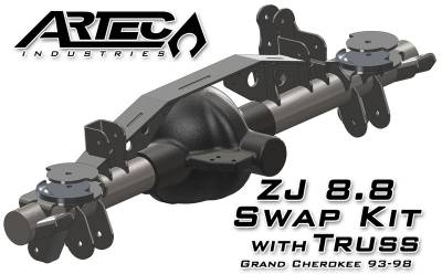Artec Industries - Artec ZJ 8.8 Swap Kit W/Truss 93-98 Jeep Grand Cherokee Artec Industries - Image 2