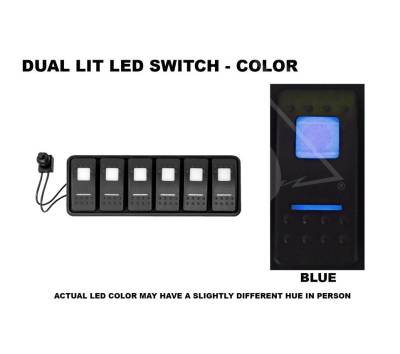 sPOD - sPOD SourceLT Modular w/ Blue LED for Uni with 84 Inch battery cables - Image 3