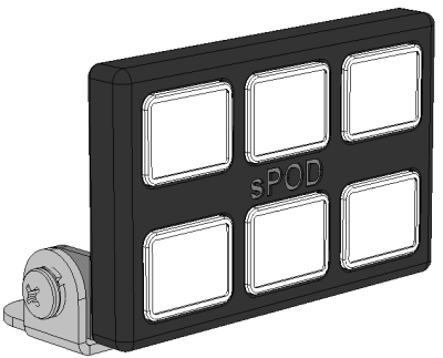 sPOD - sPOD SourceLT w/ Mini6 for Universal w/ 84 Inch Battery Cables s - Image 16