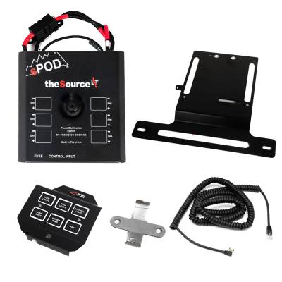 sPOD - sPOD SourceLT/Mini6 Steering Wheel Mount Kit 22-24 Polaris RZR Pro R/Turbo R 20-24 Pro XP - Image 1