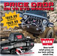 Warn EVO VR WInch Price Drop. Limited Time!