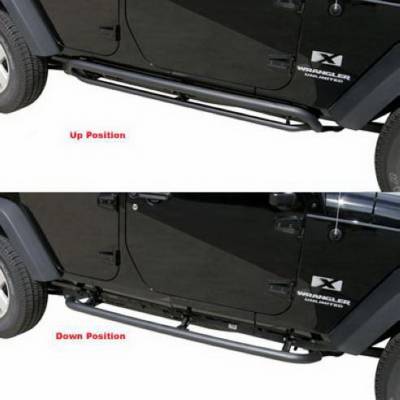 Rampage - Rampage 88732 Side Bar Retractable RockerGuard Step - Image 2