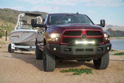 ICI (Innovative Creations) - ICI (Innovative Creations) AL-FBM99DGN-RT Alumilite Front Bumper - Image 5