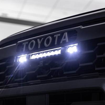 Baja Designs - Baja Designs S8 10-inch/S2 Pro Grille Light Kit 2024-On Toyota Tacoma TRD Pro Clear Baja Designs - Image 1