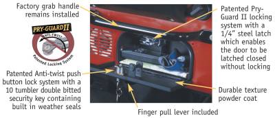 Tuffy Security Products - Tuffy Security Products 035-01 Security Glove Box - Image 4