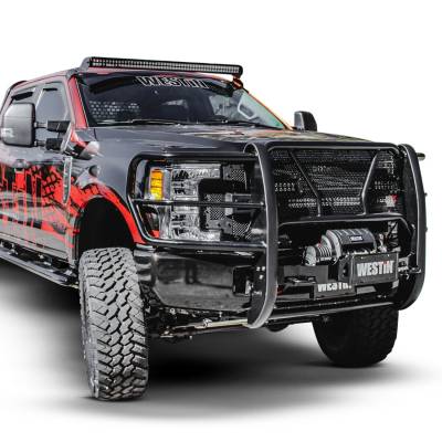 Westin - Westin 57-93905 HDX Winch Mount Grille Guard - Image 7