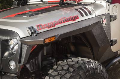 Rugged Ridge - Rugged Ridge 11615.01 XHD Armor Fenders - Image 2