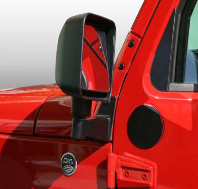 Rugged Ridge - Rugged Ridge 11025.05 Door Mirror Filler Plate - Image 2