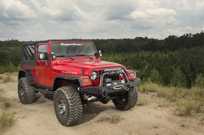 Rugged Ridge - Rugged Ridge 11640.30 Hurricane Fender Flare Kit - Image 7