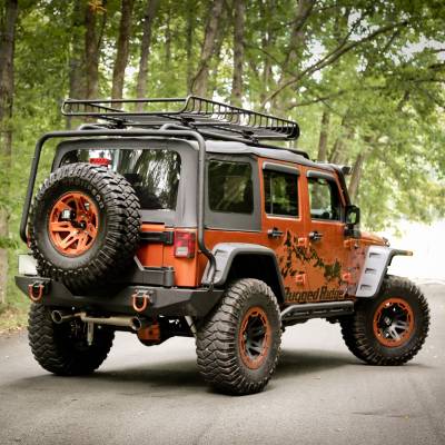 Rugged Ridge - Rugged Ridge 11640.10 Flat Pocket Fender Flare Set - Image 5