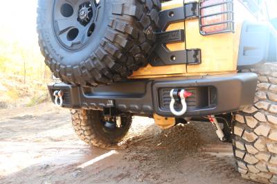 Rugged Ridge - Rugged Ridge 11544.51 Spartacus Rear Bumper - Image 3