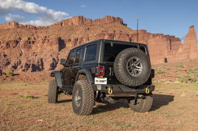 Rugged Ridge - Rugged Ridge 11540.36 Heavy Duty Rear Bumper - Image 2