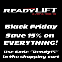 ReadyLift Suspension Black Friday Event , Save 15% 