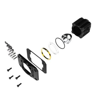 KC HiLites - KC HiLites 2001 FLEX ERA 1 Flush Mount Faceplate - Image 10