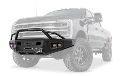 Warn - Warn 110631 ASCENT HD Bumper Ford Superduty With Prerunner Guard - Image 2