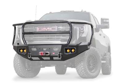 Warn - Warn 111074 ASCENT HD Bumper GMC 2500/3500 With Full Guard - Image 1