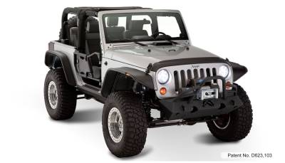Bushwacker - Bushwacker 10919-07 Flat Style Fender Flares - Image 5