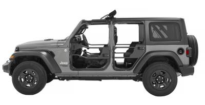 Bestop - Bestop 51741-01 HighRock 4x4 Element Doors - Jeep Wrangler JL - Image 1
