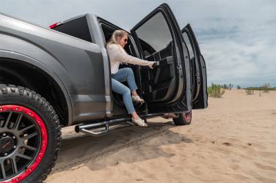 N-Fab - N-Fab F15107CC-6-TX Wheel To Wheel Nerf Step Bar w/Bed Access - Image 5