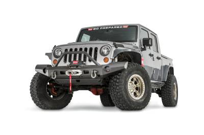 Warn - WARN Elite Front Bumper Jeep JK With Grille Guard - Image 2