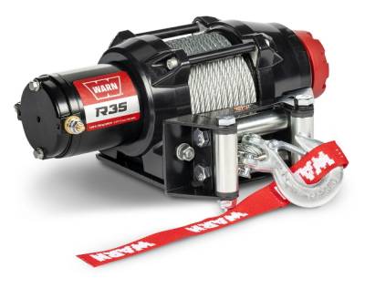 Warn - WARN R35 Wire Rope Winch - Image 1