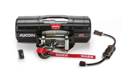 Warn - WARN Axon 55 Winch - 50' Wire Rope - Image 1