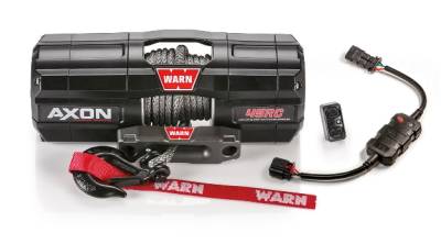 Warn - WARN Axon 45RC Winch - Short Drum 27' 1/4" Synthetic Rope - Image 2