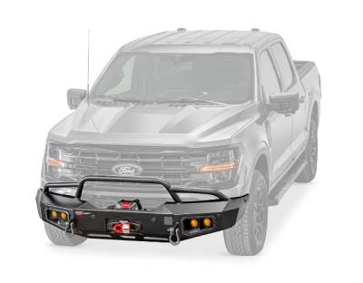 Warn - WARN Ascent Front Bumper With Prerunner Guard Ford F-150 - Image 1