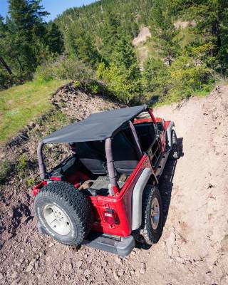 Bestop - Bestop 52531-37 Header Extended Safari Style Bikini Top - Jeep Wrangler TJ - Image 5