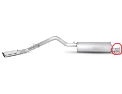 Gibson Performance - Gibson Performance 619717 Cat-Back Single Exhaust System - Image 1