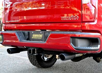Gibson Performance - Gibson Performance 65713B Black Elite Cat-Back Dual Split Exhaust System - Image 2